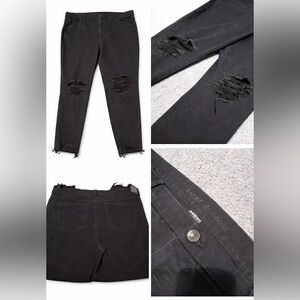 American Eagle Black Distressed Jeans Women’s size 24